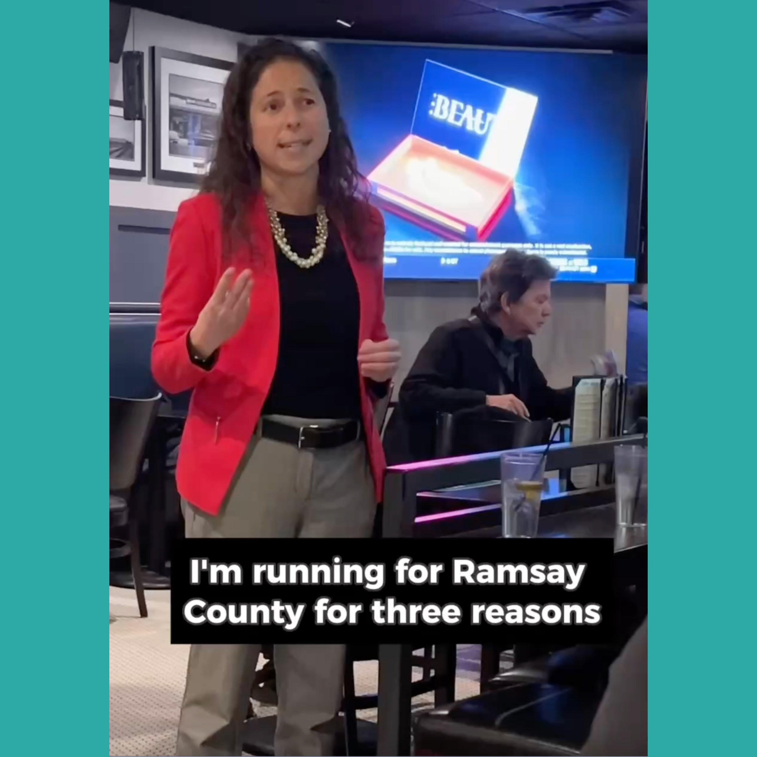 Rebecca Noecker’s Campaign Kickoff Speech