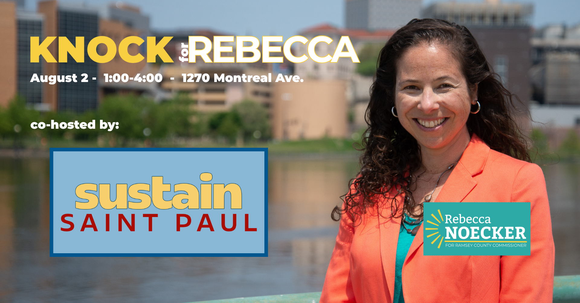 Door Knock with Team Rebecca and Sustain Saint Paul