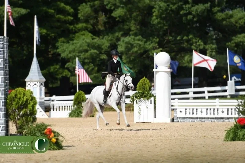 Kat Fuqua and Quicksilver Bells took third place overall in the small pony division.