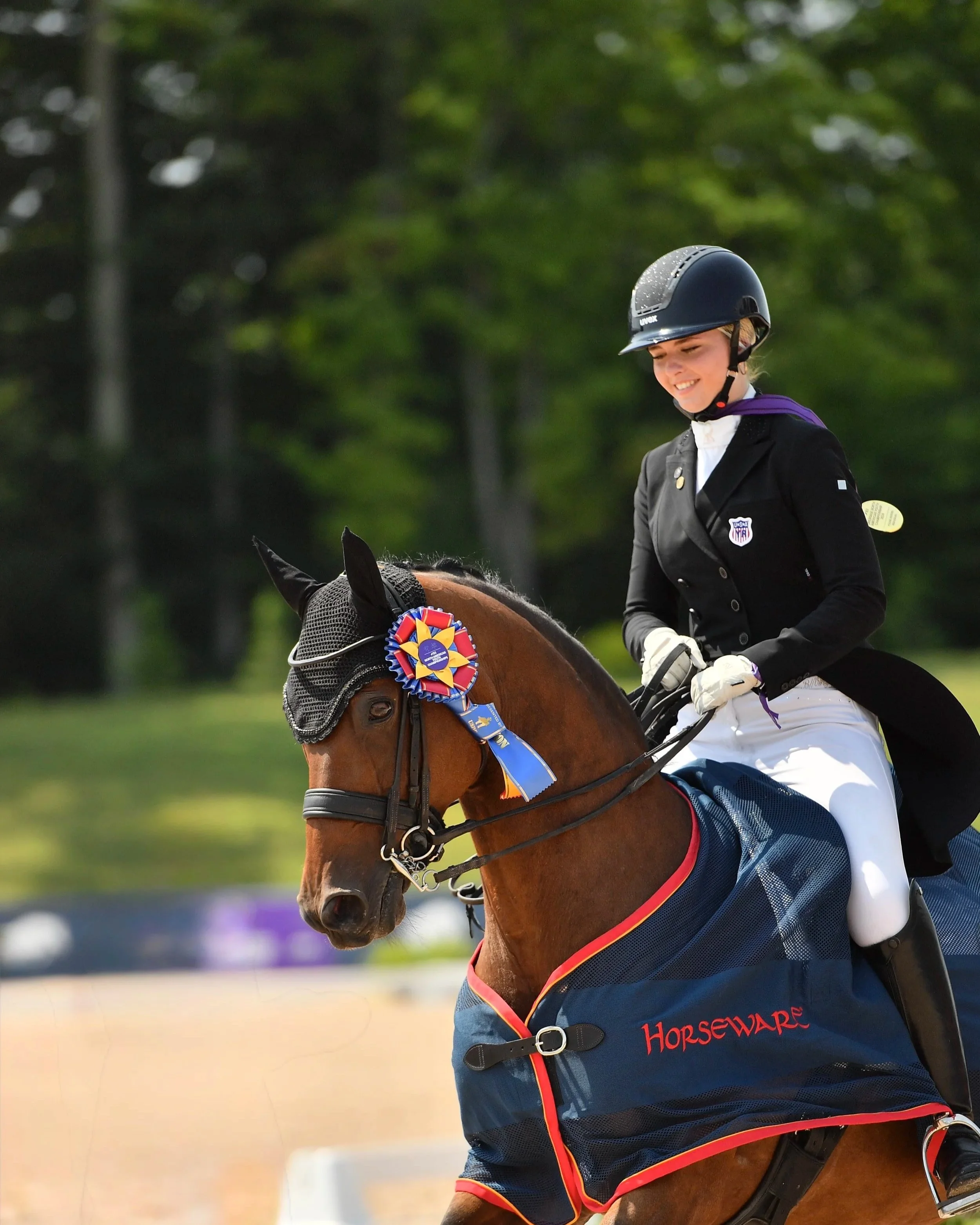 DreamGirl & KAT FUQUA three time Gold Medalist FEI NAYC Championship 2024