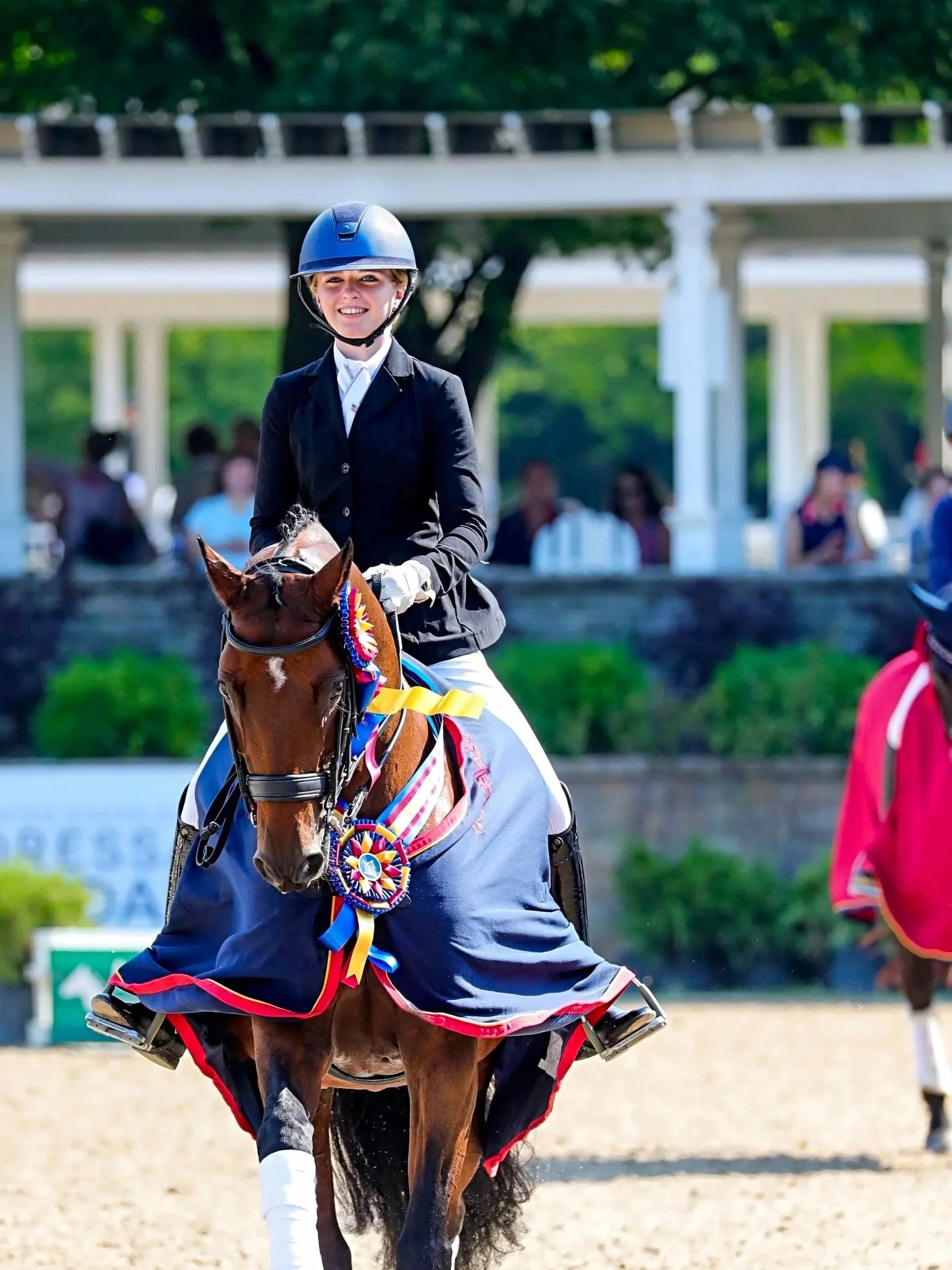2021 USEF National Dressage FOC JR Champion DreamGirl and KAT FUQUA