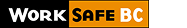 Work Safe BC logo with black, orange, and yellow colors