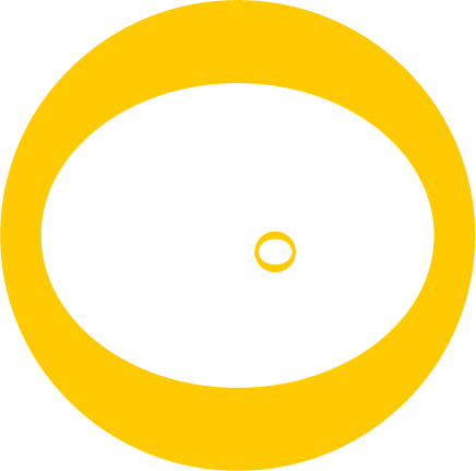 Logo of Edinburgh New Town Church with black background, white text, and a yellow ring around the text.