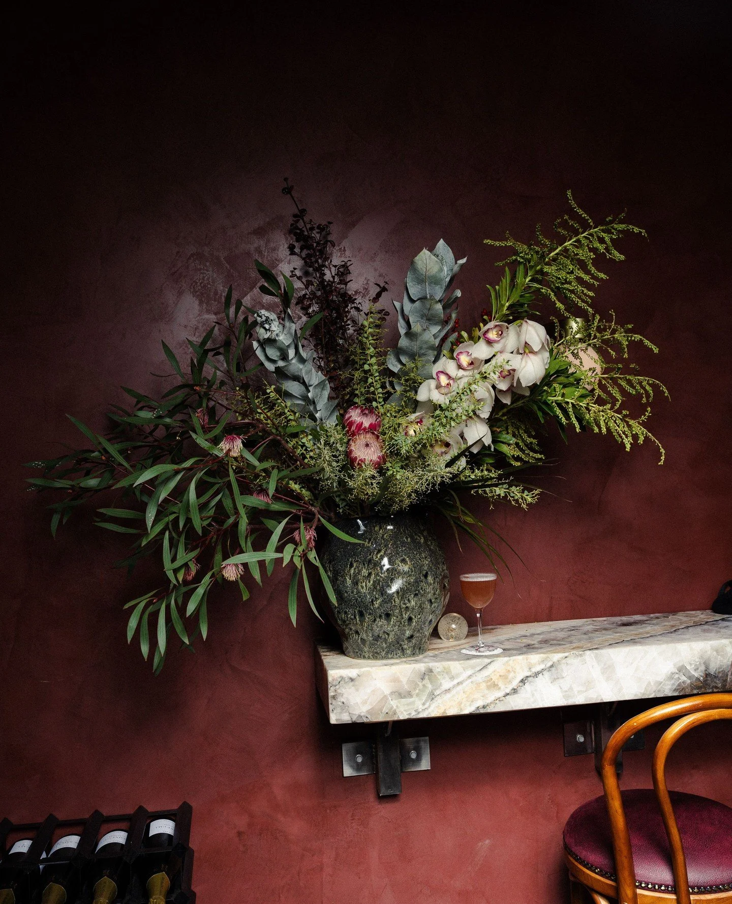 A bouquet in hand, a cocktail waiting.⁠
⁠
Some date nights really do plan themselves.⁠
⁠
See you at Chaplin&rsquo;s this weekend.