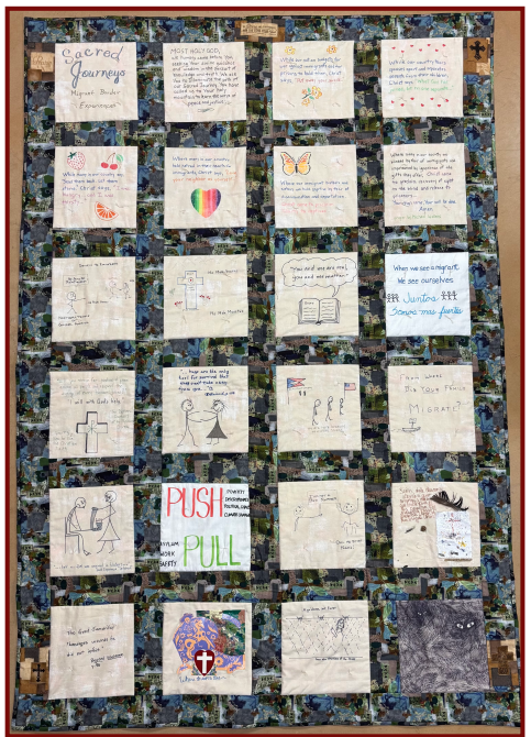 Sacred Journeys Quilt—an outward sign of an inward grace