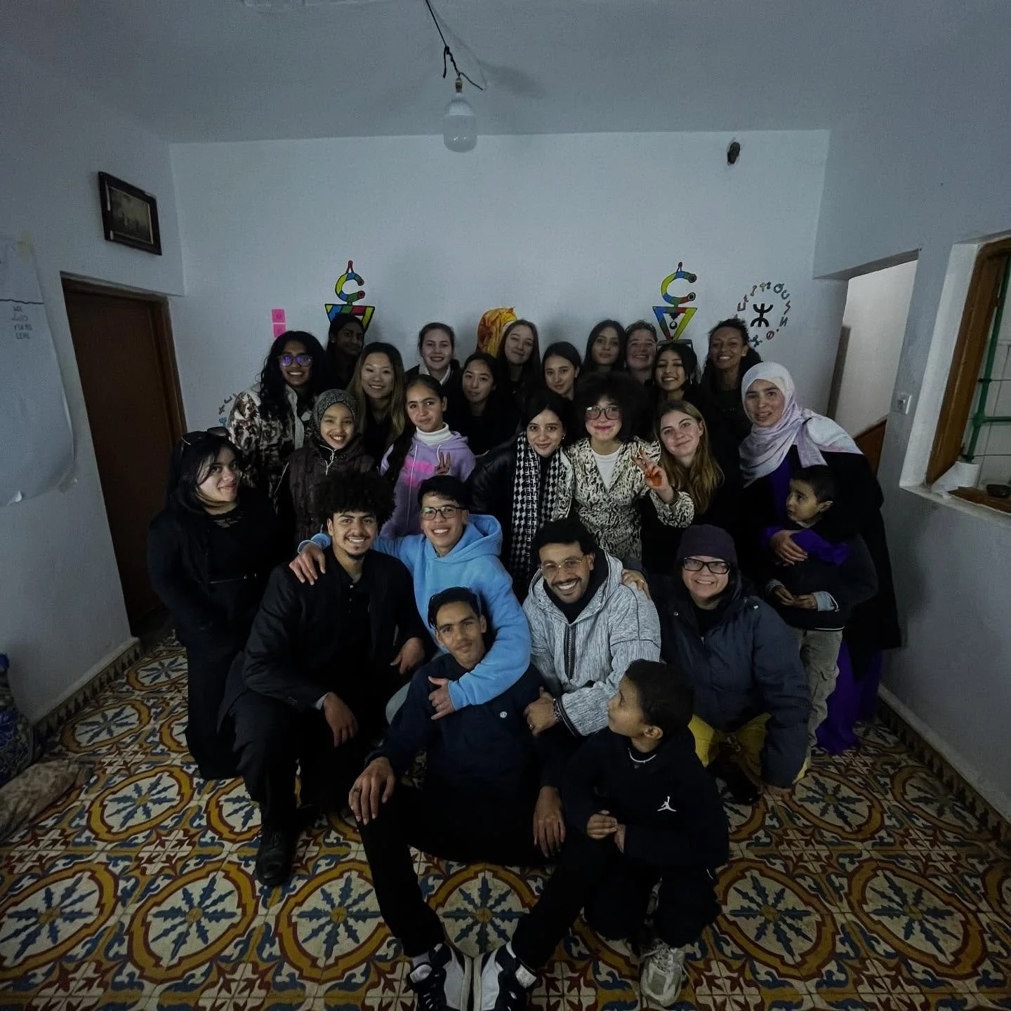 We hosted 30+ students from Where There Be Dragons this week&mdash;and our space was full.
Full of Ahidus, full of language exchange (Darija + Tamazight + English), and full of the kind of conversations that change how you see the world.

This is wha