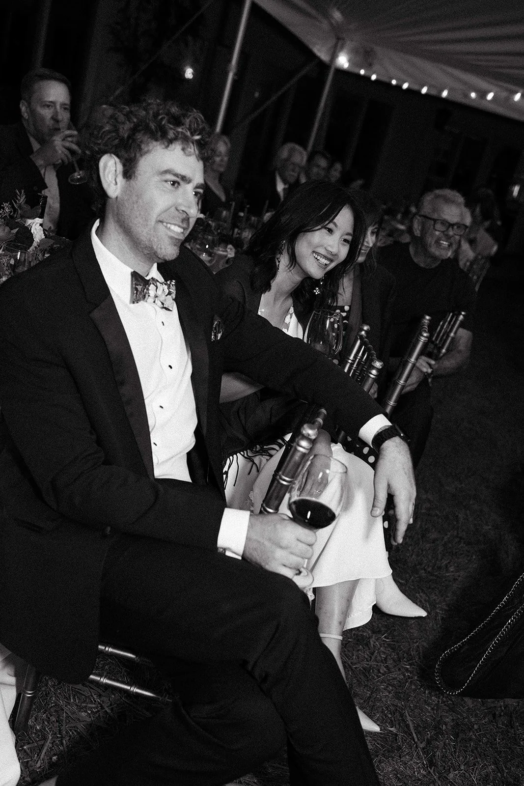 618 events wedding reception couple