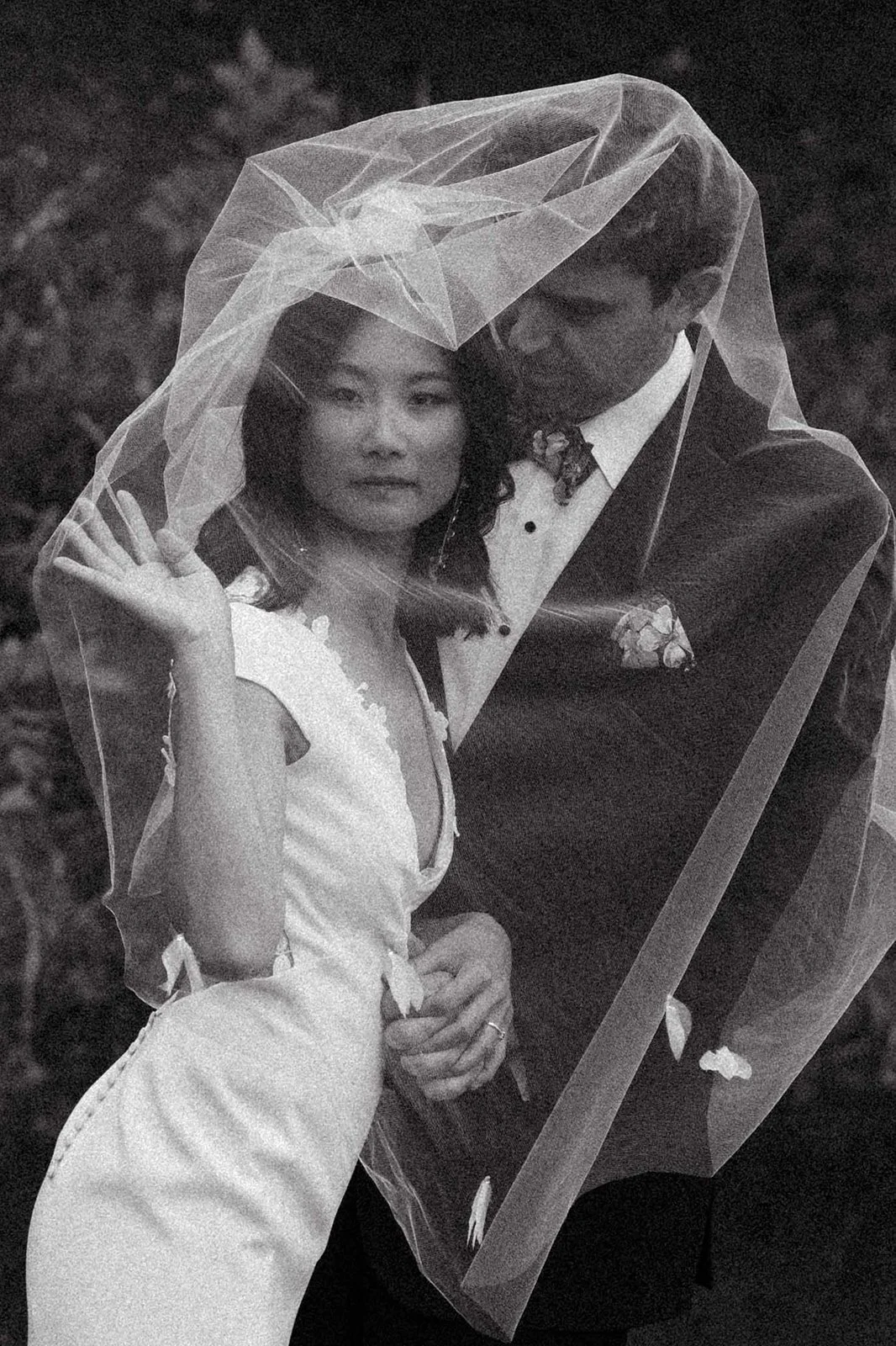 618 events dramatic wedding couple photo