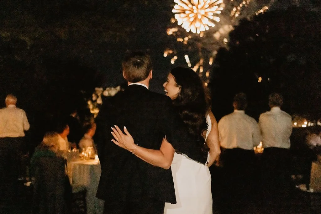 618 events fireworks wedding