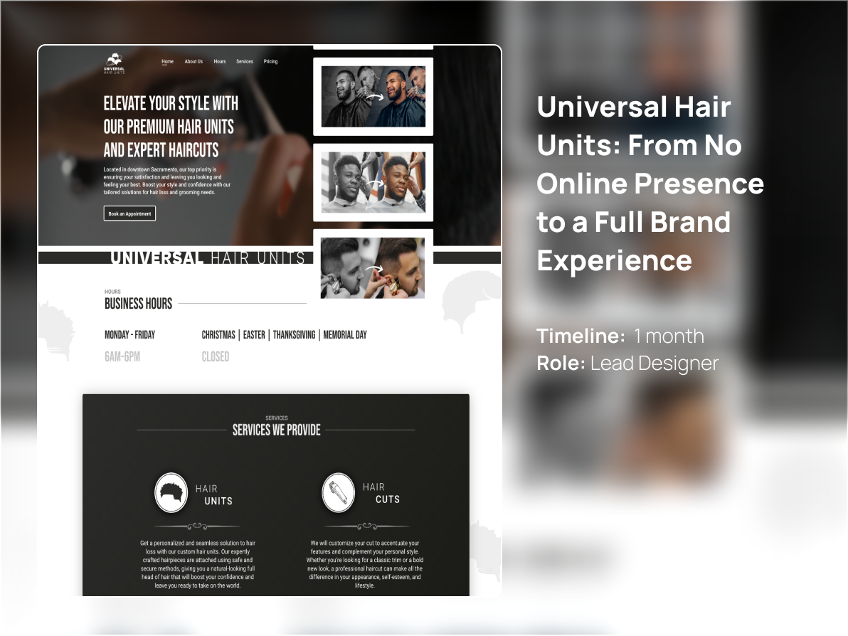 Universal Hair Units