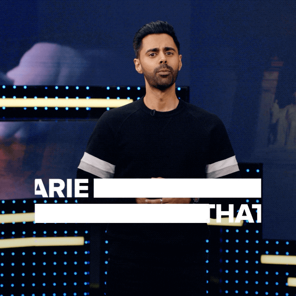 Hasan Minhaj Animated GIF Marie Kondo that shit