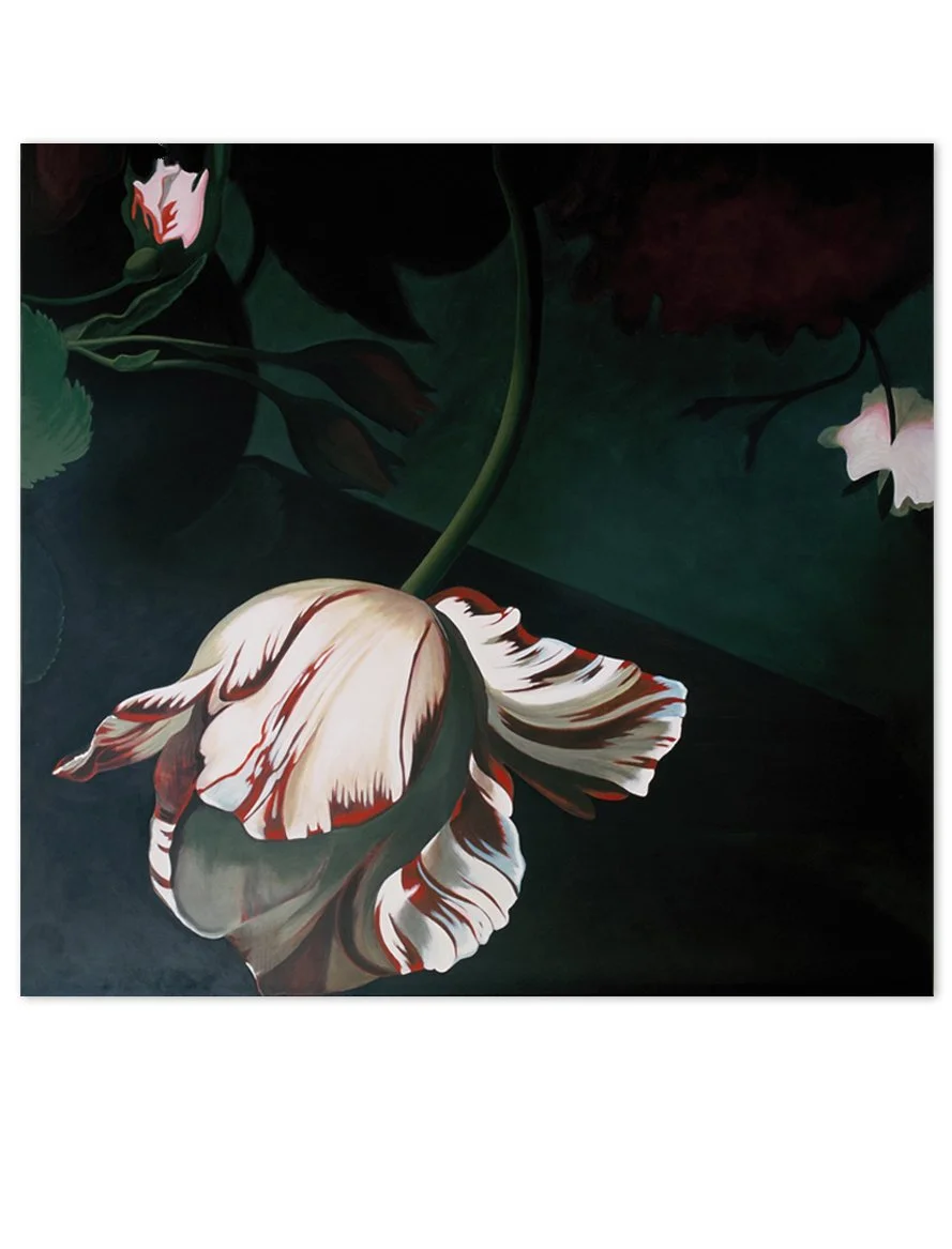 "Dutch Still Life No. 1" - Acrylic on canvas 112x108 inches 1995 - Private collection