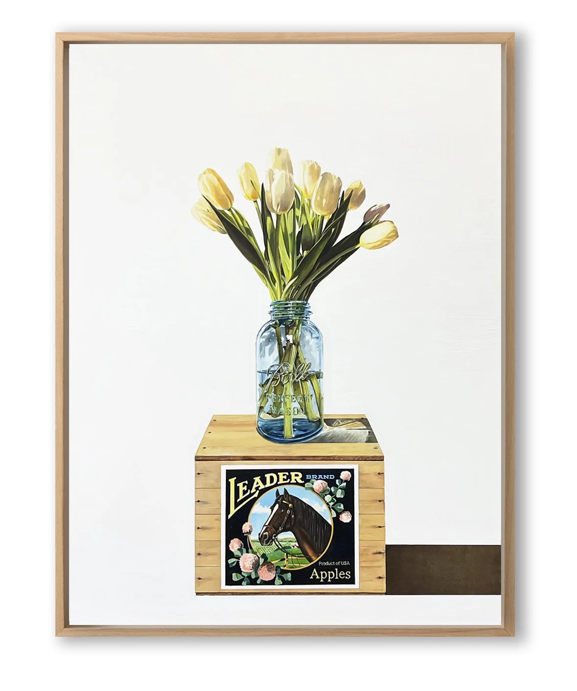 Leader Tulips" - Oil on panel 40x30 inches - Coors Western Art Show 2025 - Private Collection
