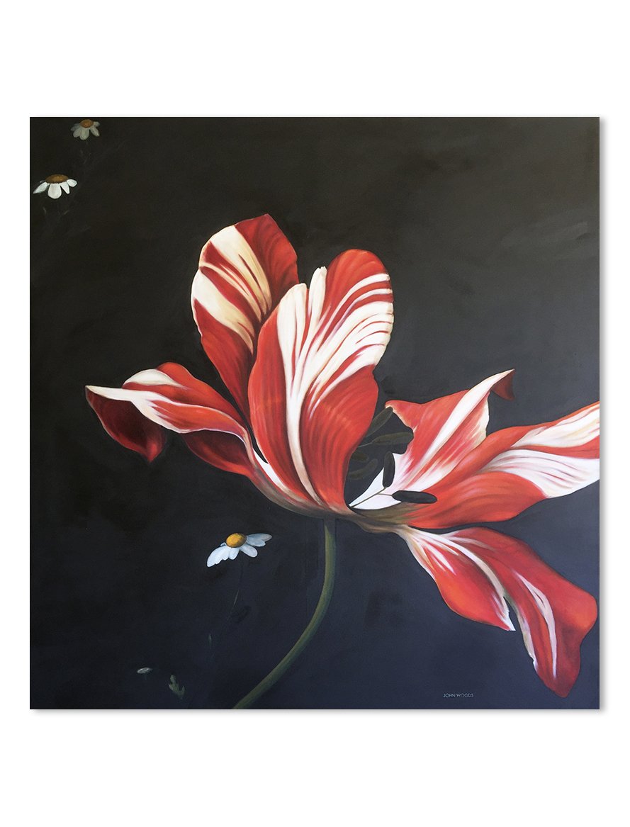 "Dutch Still Life No. 10" - Acrylic on canvas 54x52 inches 2018 - Private collection