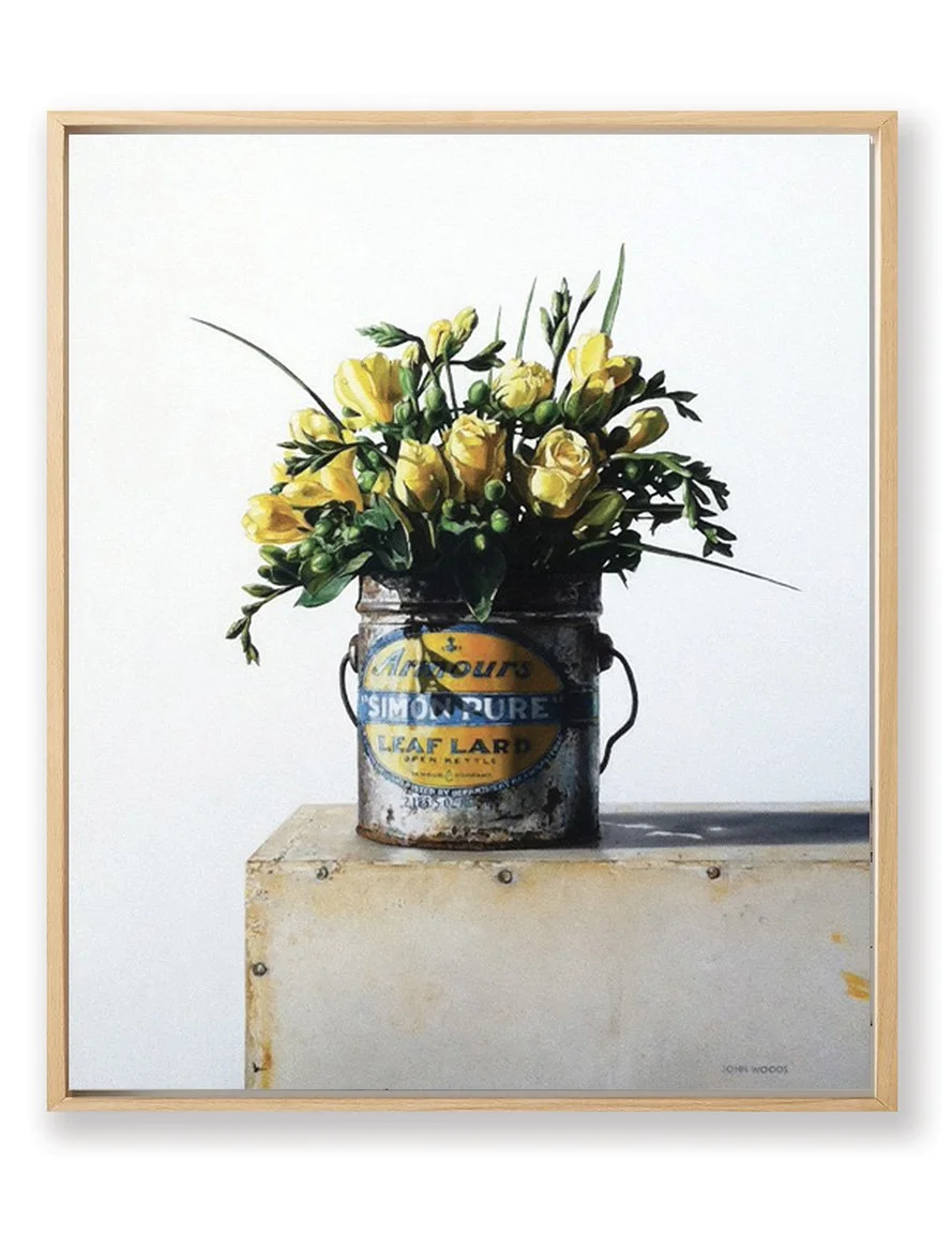 "Armours Roses" - Oil on panel  20x16 inches  2014 - Private collection