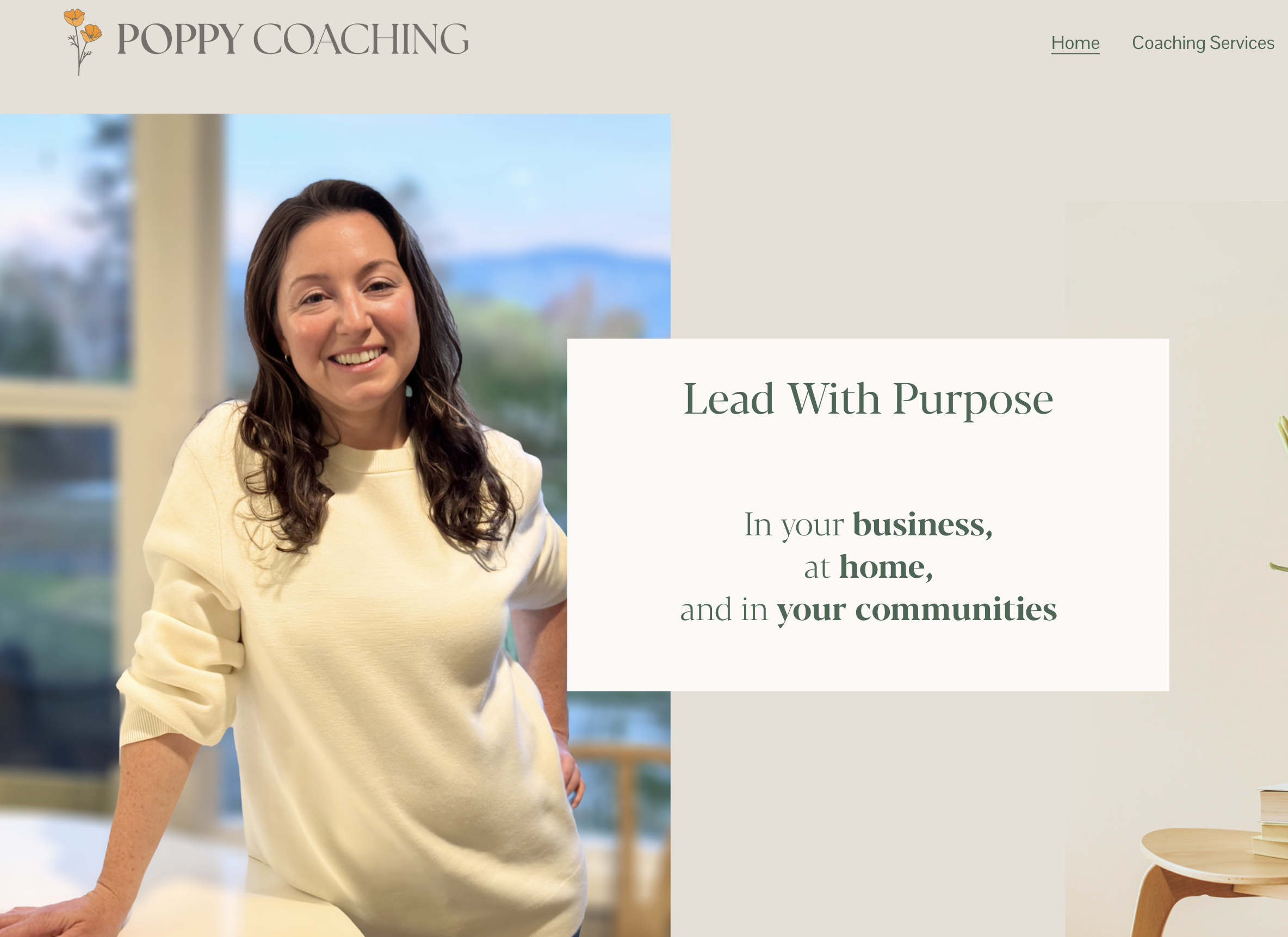 Poppy Coaching