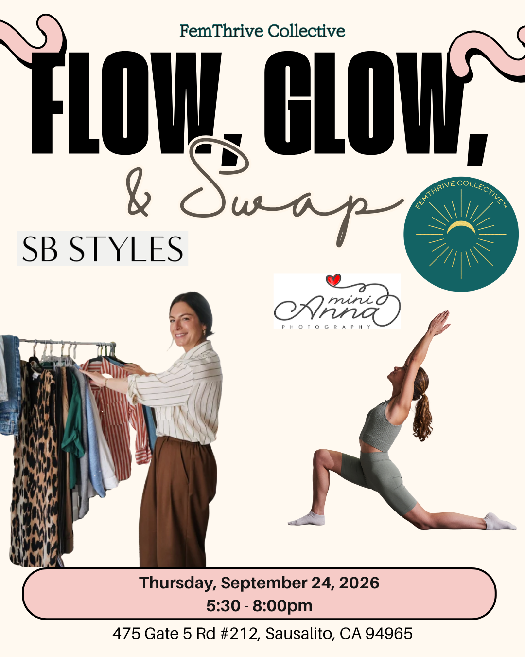 Flow, Glow, & Swap