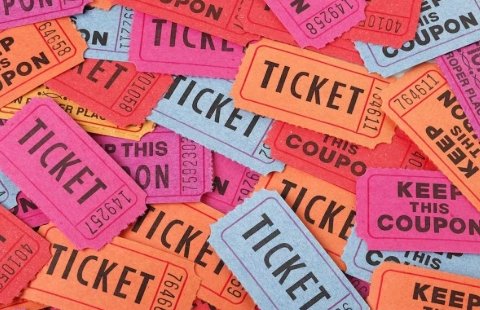 50/50 Raffle Ticket