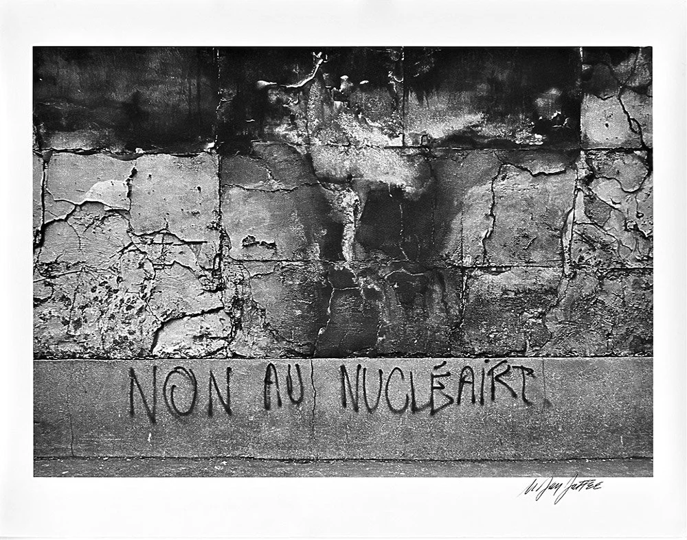 Non Au Nucleaire Wall Graffiti • Paris, France • 1981
