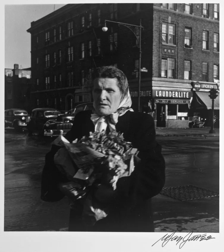 Woman Carrying Groceries-Brownsville-Brooklyn c1950.jpg