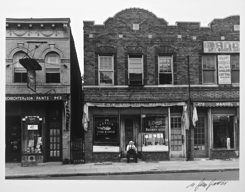 Man Sitting on Chair-Blake Ave-Brooklyn 1949.jpg