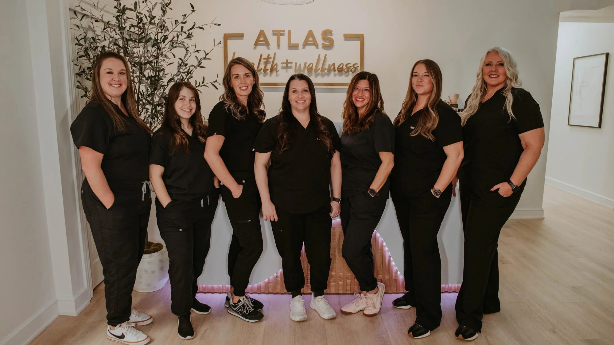 The Atlas Health and Wellness team in Mount Vernon, Ohio