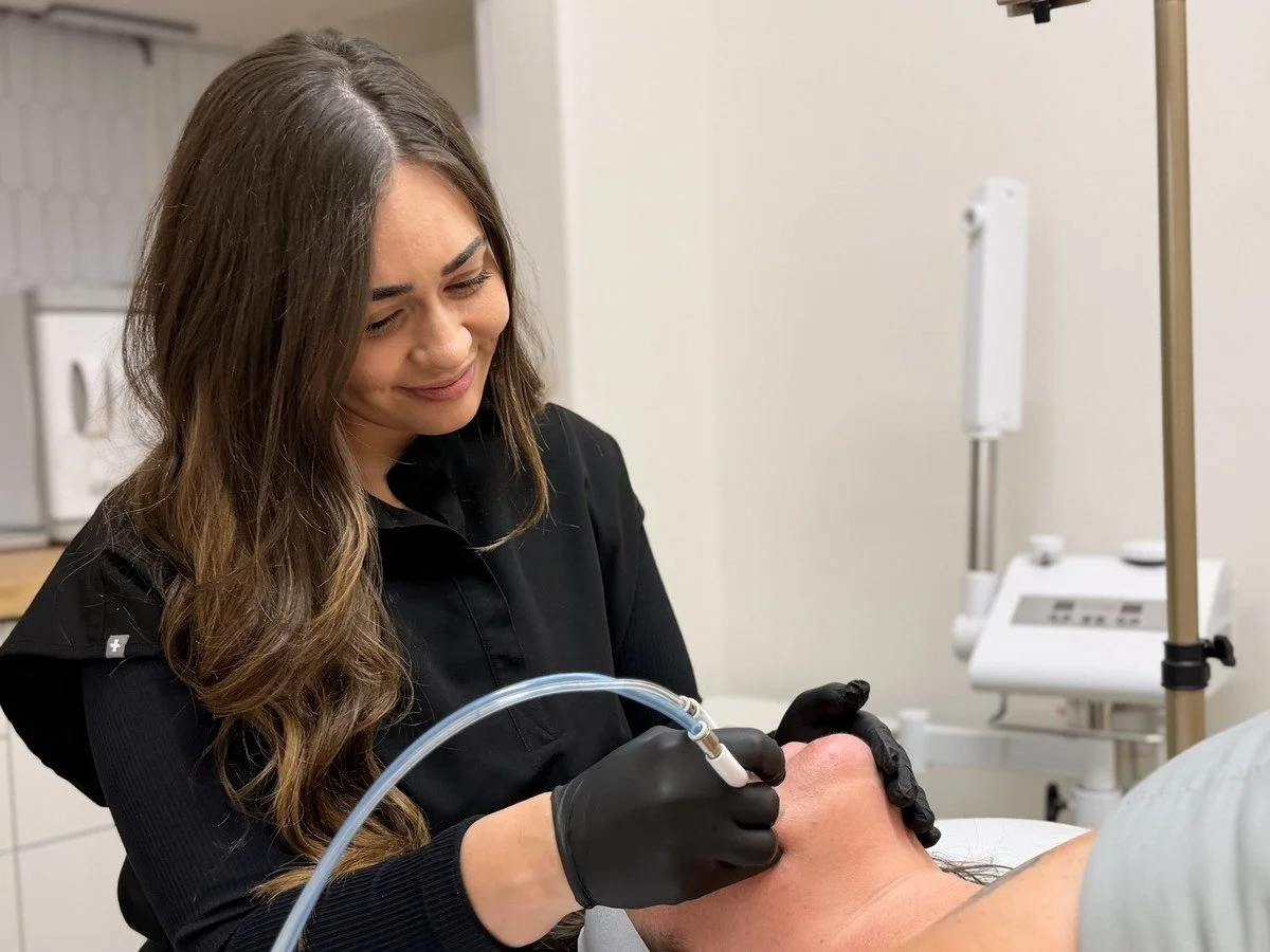 Facial treatment at Atlas Health and Wellness