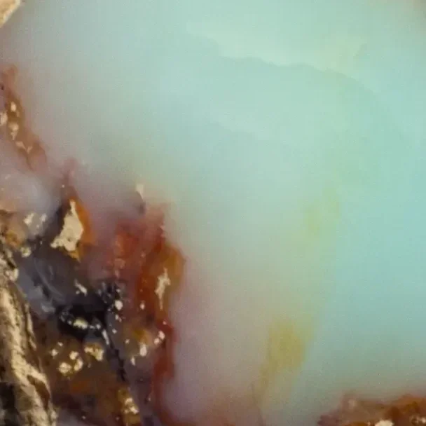 Close-up of green opal stone. Centred Wellness psychotherapy