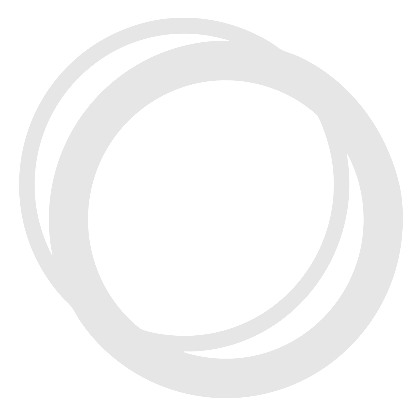 The image features a stylized depiction of a camera shutter icon, consisting of overlapping curved shapes in a circular pattern.