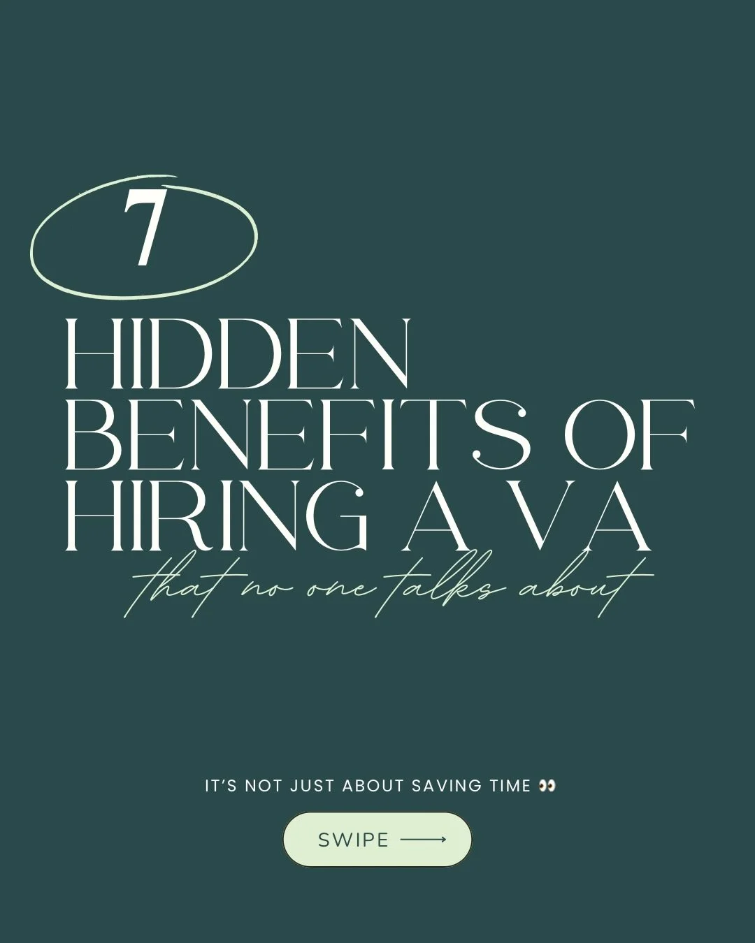 From boosting your productivity to streamlining your workflow and freeing up time for business growth, a Virtual Assistant can be your secret weapon! 

If you&rsquo;re looking to optimize, outsource, and finally get ahead, let&rsquo;s chat about how 