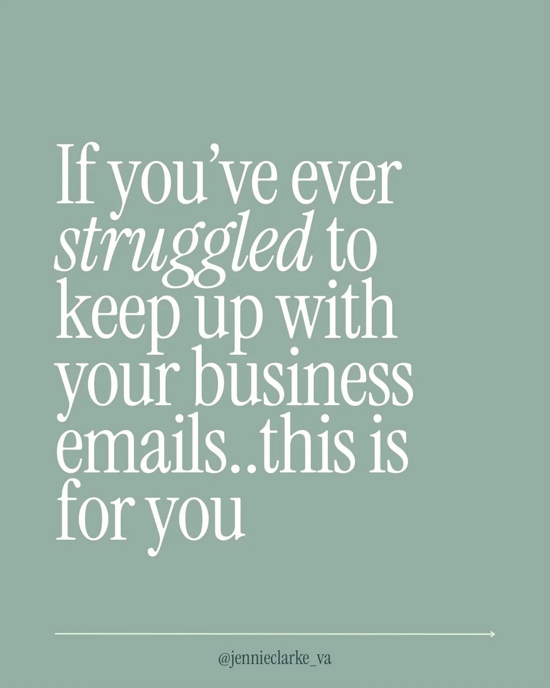 If you are struggling to keep up with your inbox&hellip; you are not the only one!

But it is costing you. Time, stress, lost leads, late nights. 

Your clients feel it too. Long response times. Sometimes messages are even missed completely. And I kn