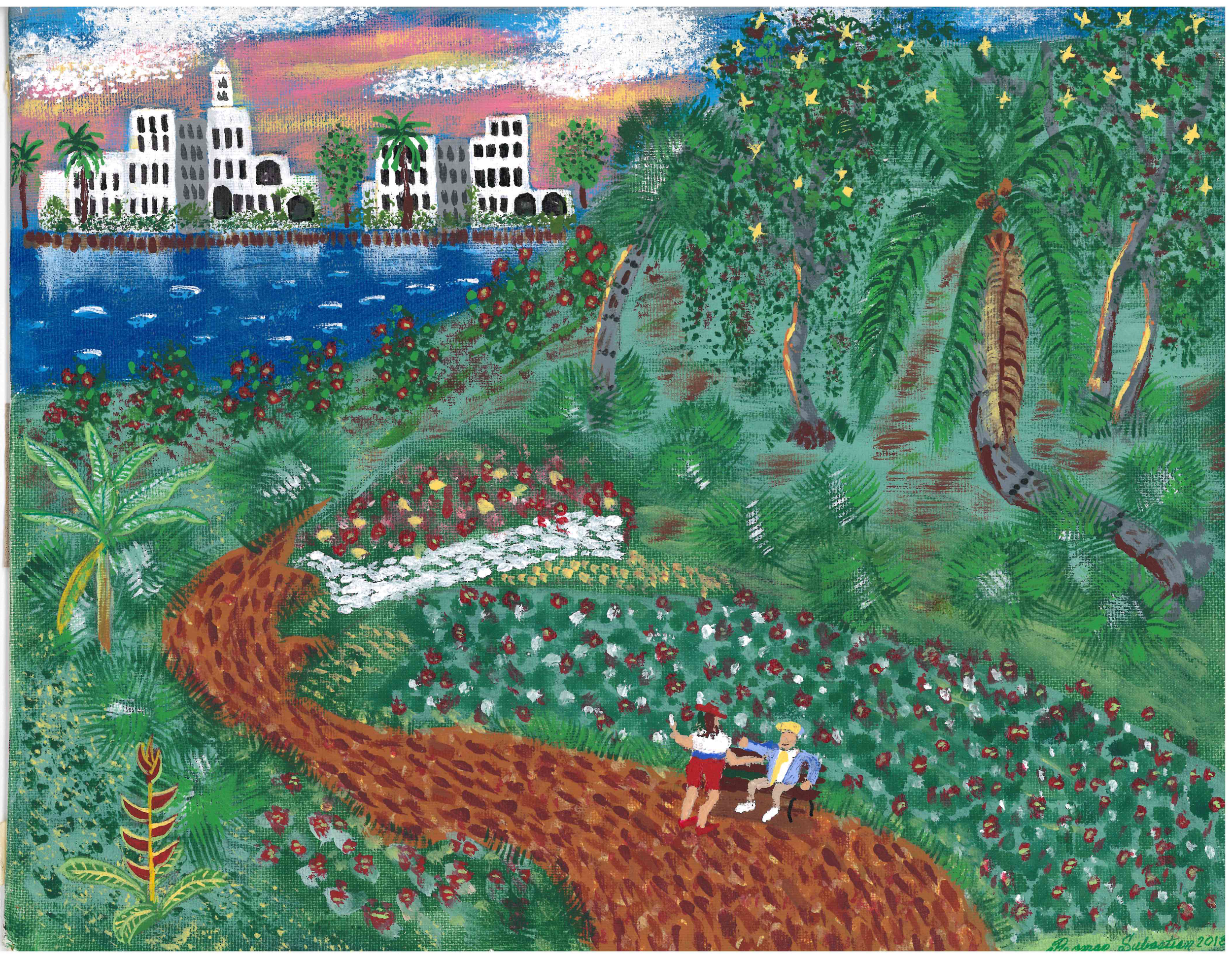 The Park (Original $2,795, Full Size Print $80)