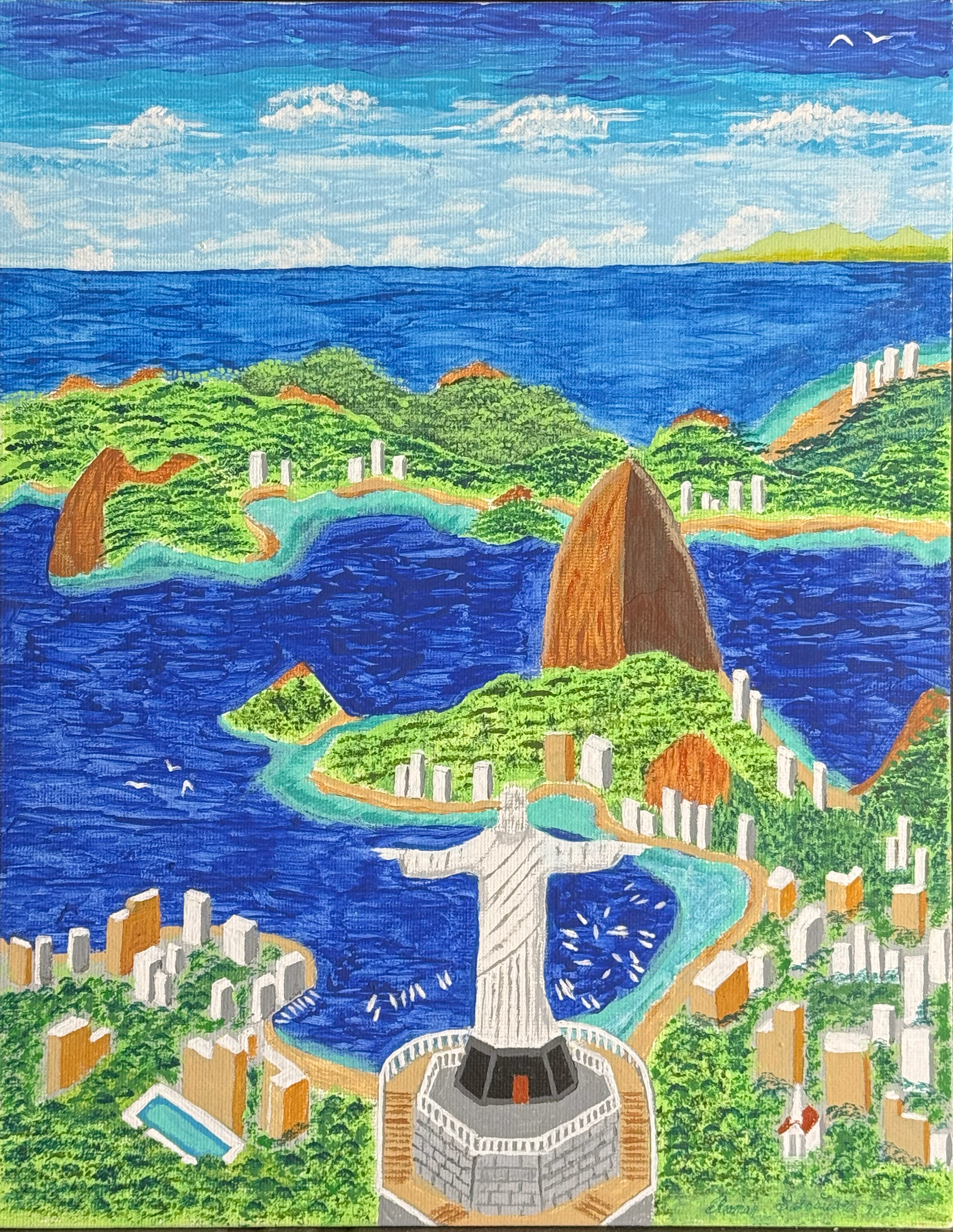 THE HOAX - Front Cover (Original $2,995, Full Size Print $85)