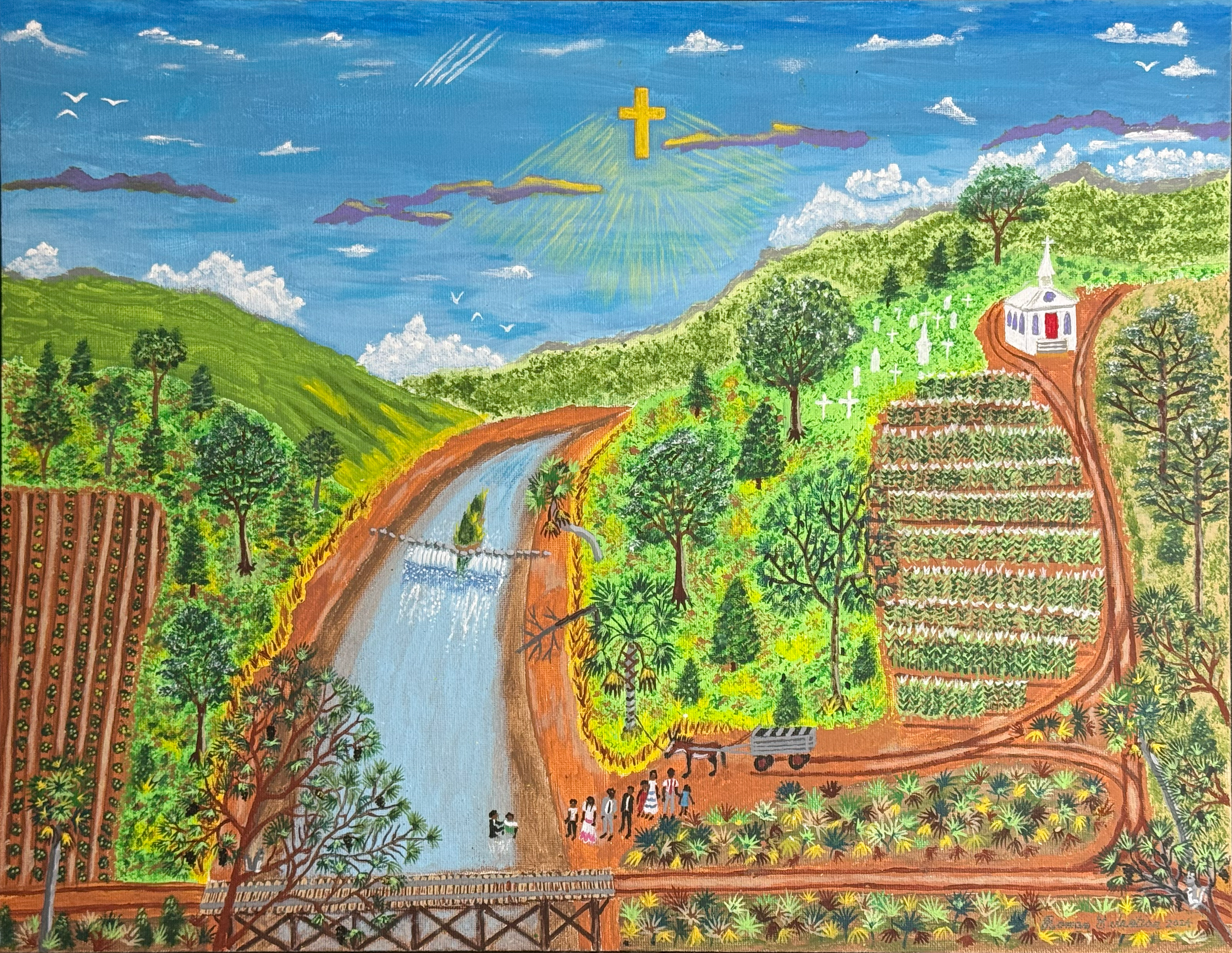 His Presence (Original $2,695, Full Size Print $110)