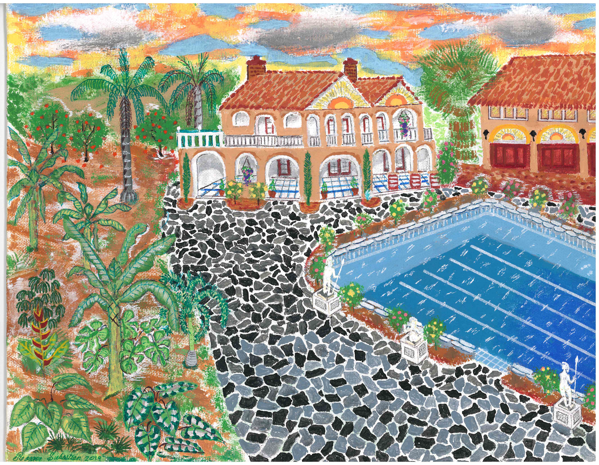 The Mansion (Original $2,695, Full Size Print $75)