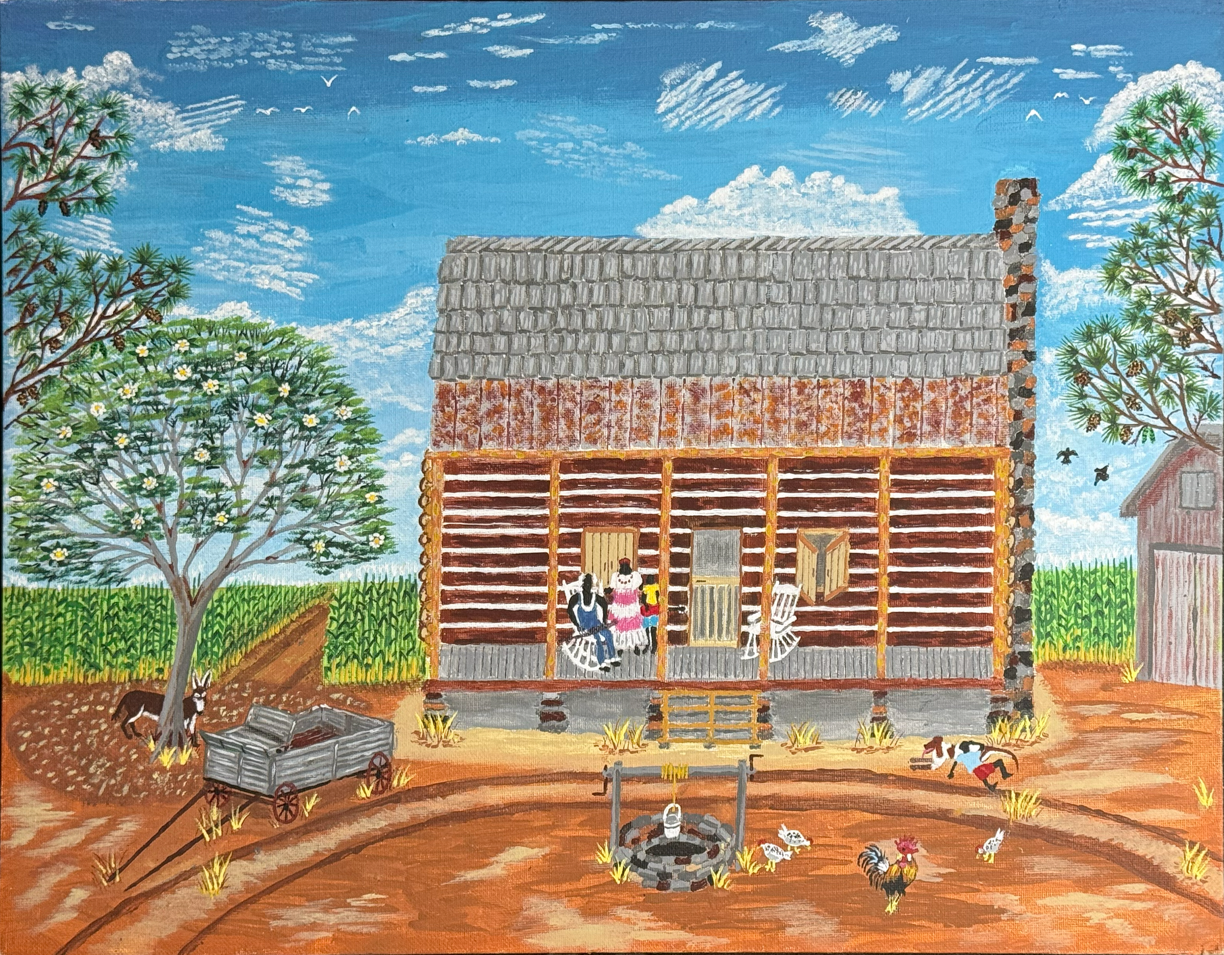 1889 After Church (Original - $2,295, Full Size Print - $85)