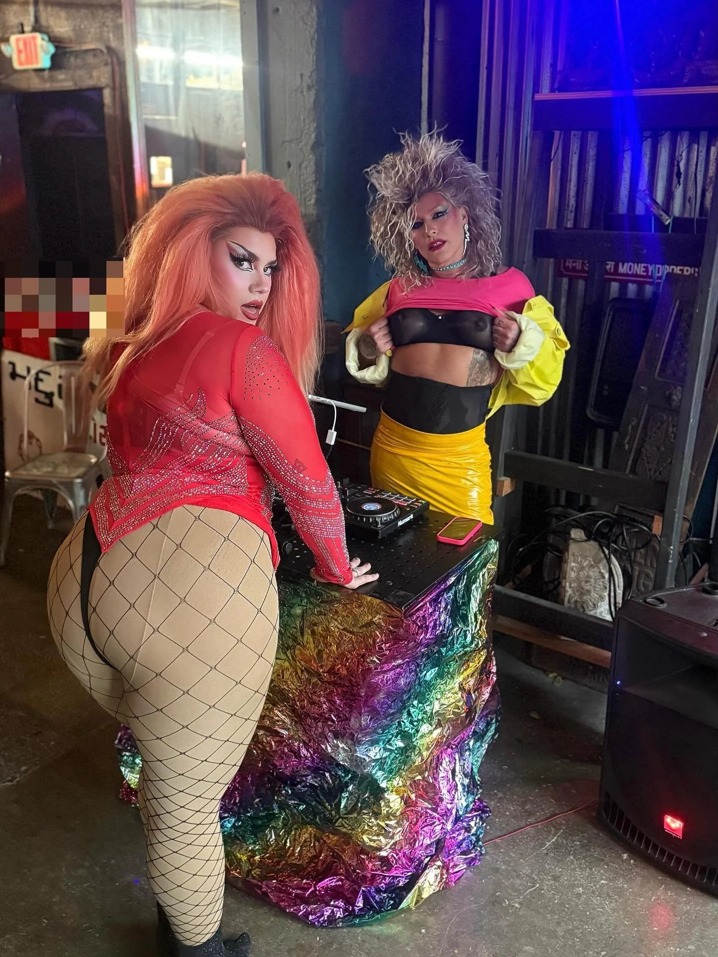 It&rsquo;s Friday!!! Go crazy!!! 
@loosi_corkscrew 
#drag #80smakeup #fashion #hudsonvalley #lgbtq #queer #dragqueen #dragdj