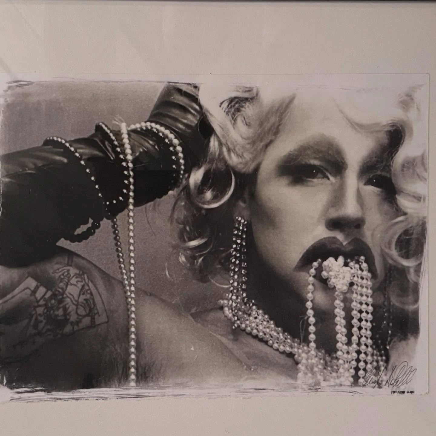 Getting the glam together. Making the look. Finding the beats. 
#drag #makeup #music #dj #dragdjhudson #hudsonnightlife #blackamdwhite #photographer #platinumpalladium #selfportriat #selfieoftheday 
@xtian_nyc