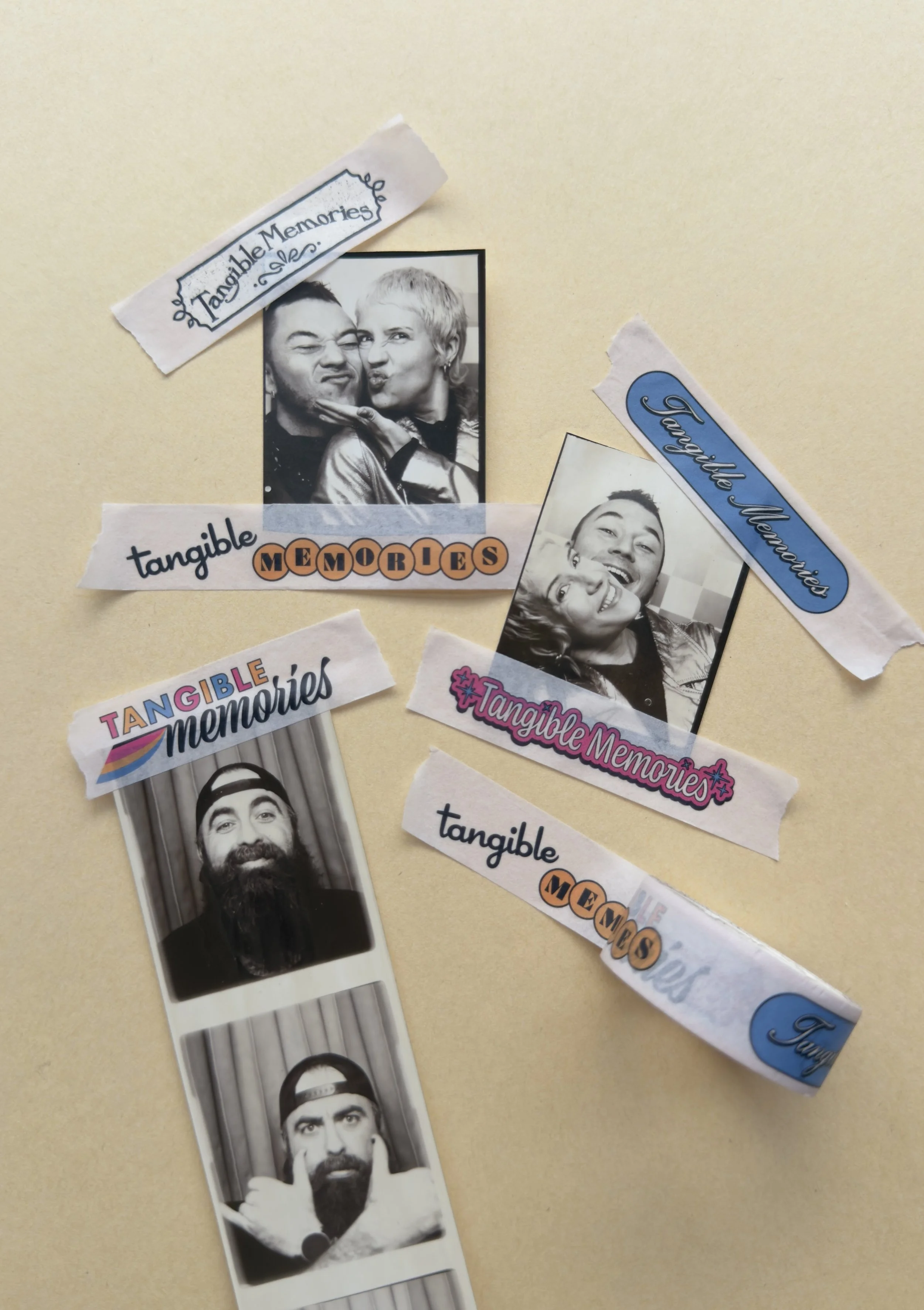 Tangible memories washi tape