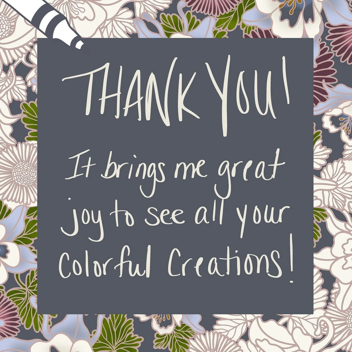 Thank you so much for sharing your colorful creations with me! Nothing makes my day quite like seeing pages from my coloring book come to life. If you&rsquo;d like, feel free to tag me here on Instagram or send your masterpieces straight to my email&