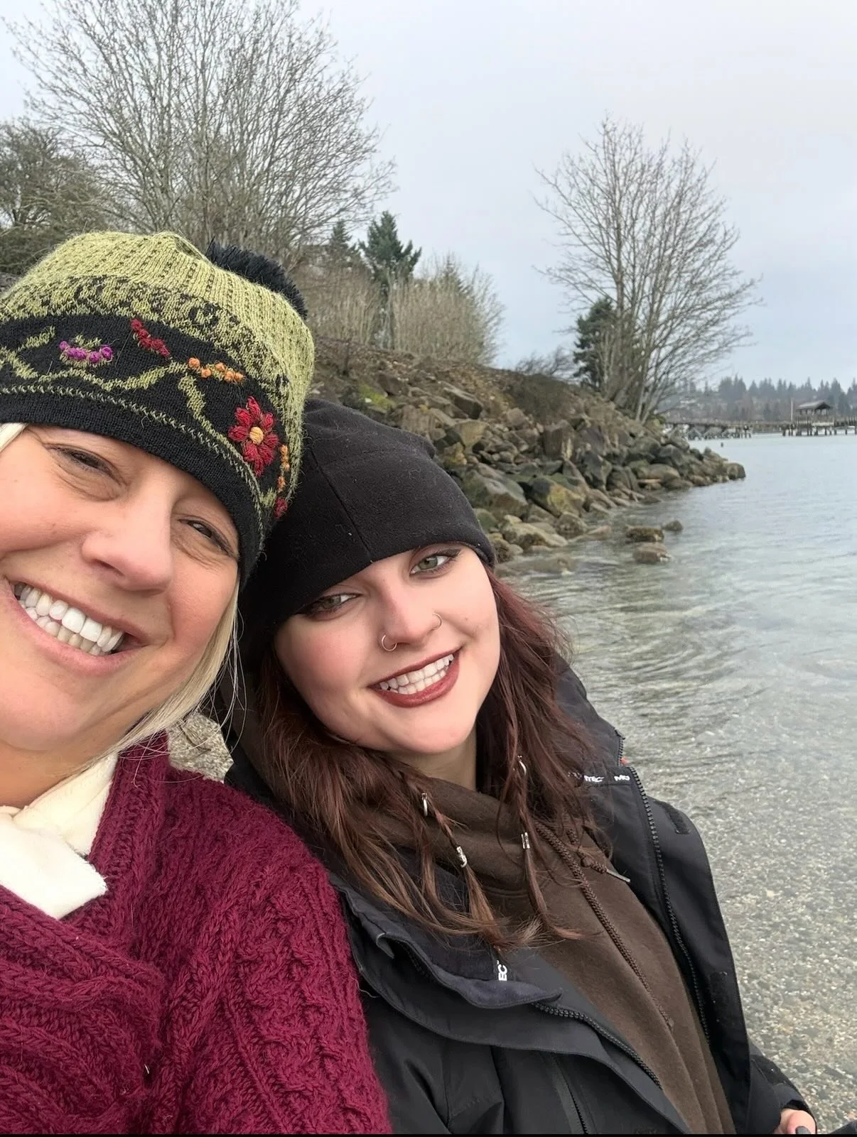 Just back from a ladies trip to the Pacific Northwest with my beautiful daughter! This was our first time in that part of the country and Oh My what a beautiful gem of a place.  We went to Bellingham Washington to check out Western Washington Univers