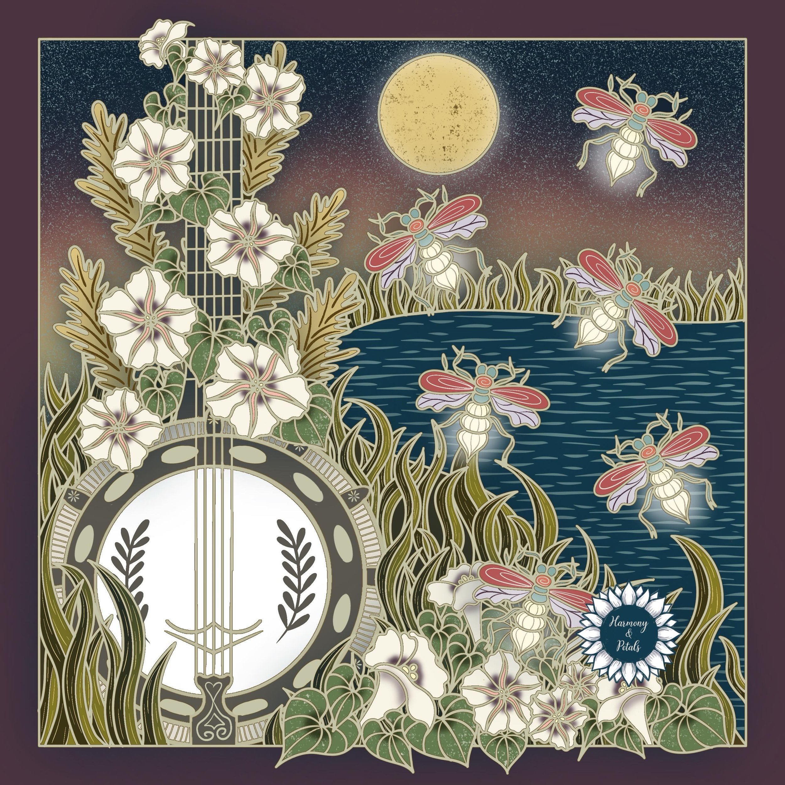 ✨ Fireflies &amp; Moonflowers ✨

This week&rsquo;s #BugsInBloom2026 is glowing fireflies and moonflowers unfolding beneath the stars 🌙🎶

I wanted this one to feel like the magical songs heard in the night garden and beauty that unfolds when the sun