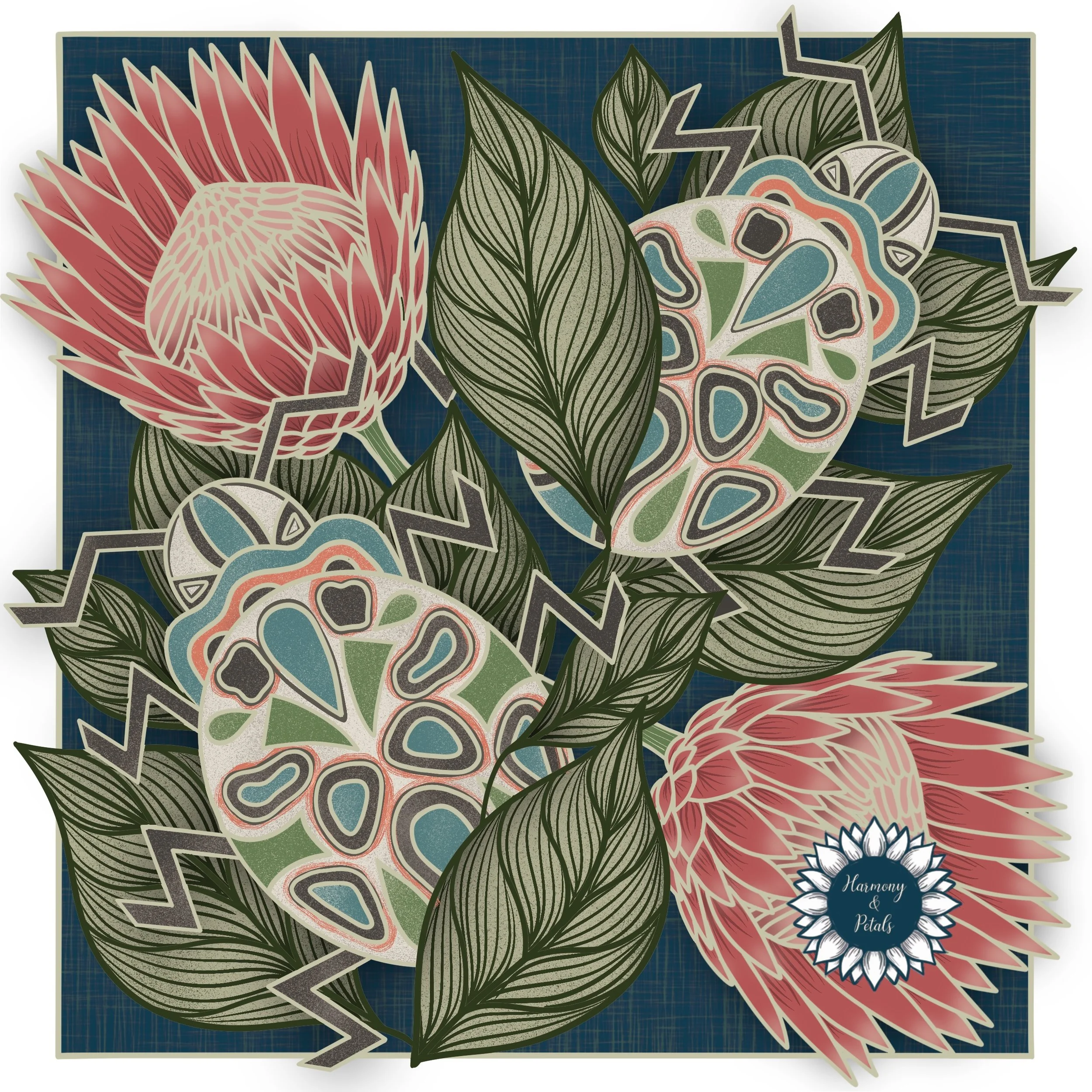 Picasso Bugs & Proteas