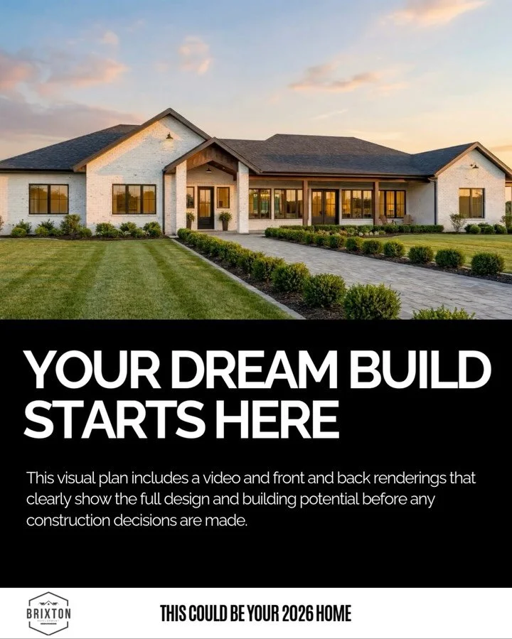 When a future build is in mind, planning ahead is everything. Clear visuals help guide smarter decisions from the start.

2,933 heated sq ft &middot; 4 bedrooms &middot; 3.5 bathrooms &middot;  2 car garage

DM us to begin the process.
.

American Ra