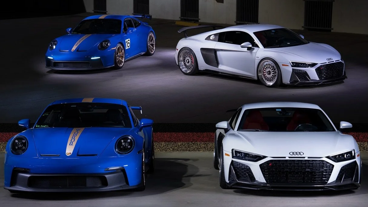 GT3 or R8&hellip; which car you taking? 👀

We recently shot this Porsche GT3 and Audi R8 for a client session. Two incredible machines with completely different personalities. Our goal with every shoot is to highlight the details, stance, and charac