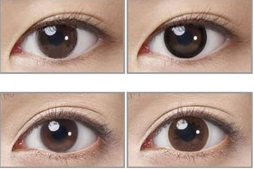 circle lenses enlarge eyes