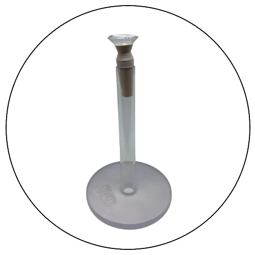 Scleral lens insertion stand
