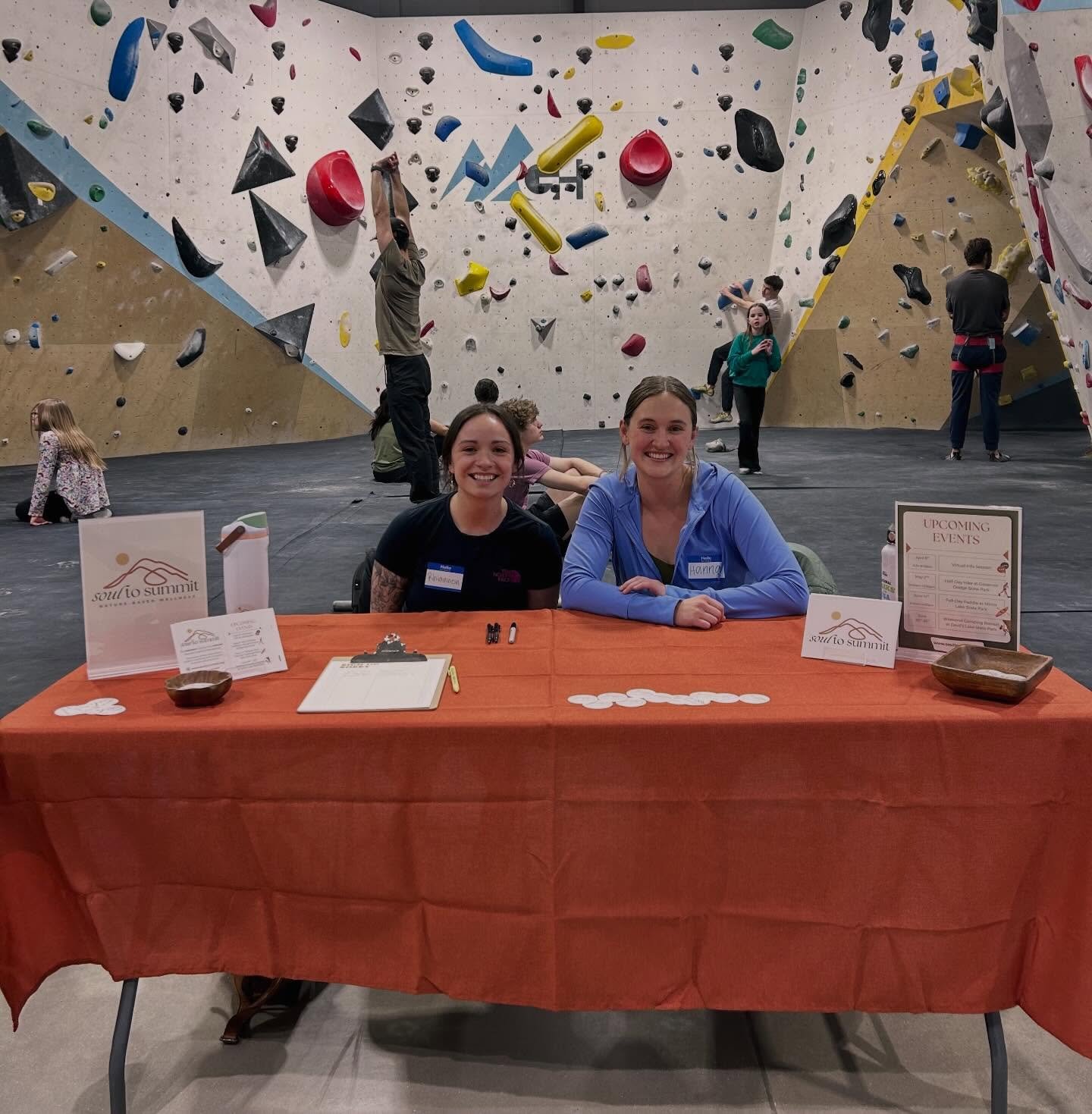 Getting out in the community at Greater Heights Climbing Gym, we&rsquo;d love to meet you!