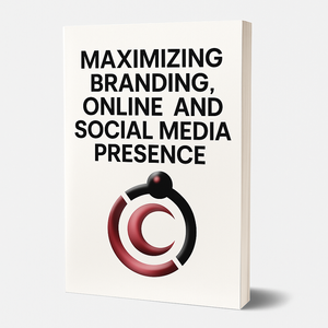 Book cover for Maximizing Branding, Online and Social Media Presence, a branding resource by ViCoRea