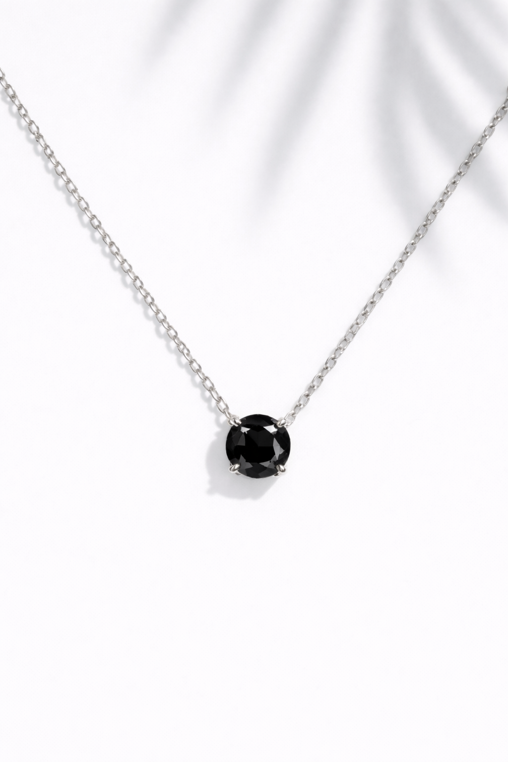 The Classic Floating Diamond (Natural Black Diamond)
